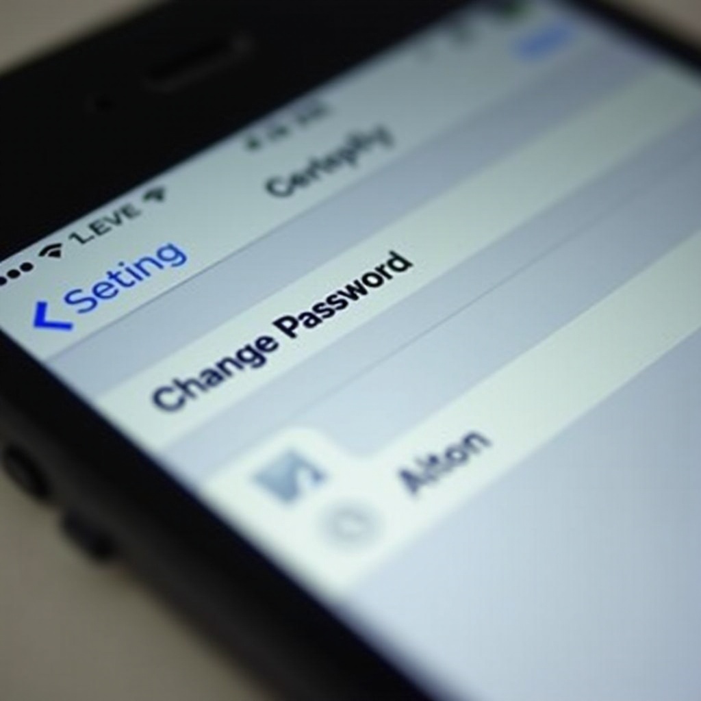 iphone更改密碼